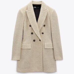 Zara Coat/ Can be worn as Dress Size S